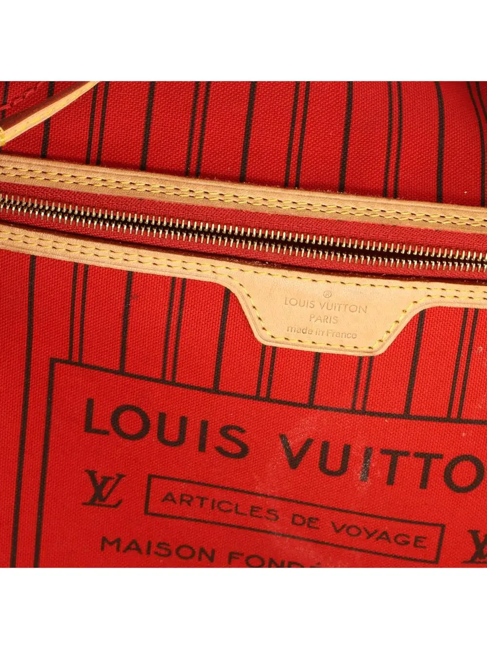 Louis Vuitton Neverfull Nm Tote Canvas #335082L21B